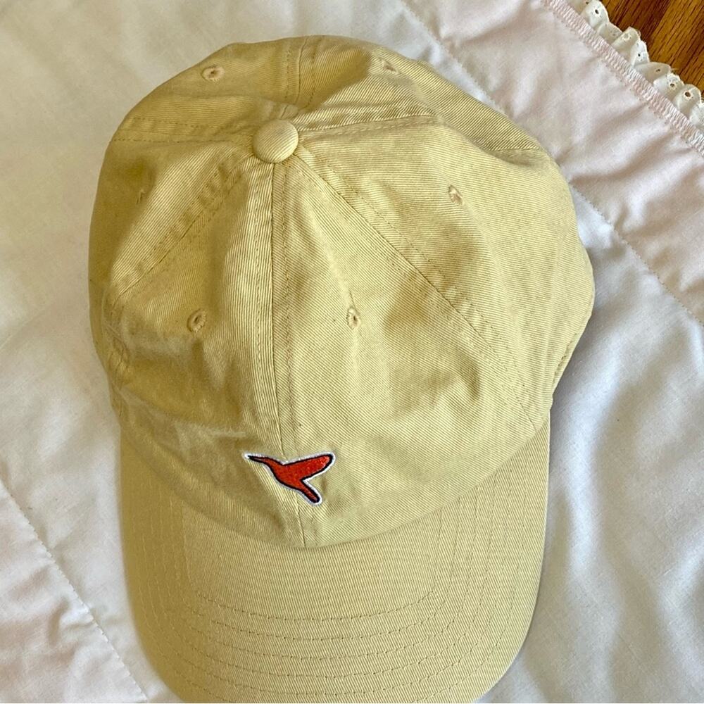 Birddogs baseball cap free the bird 100% cotton yellow adjustable strap-back hat - Picture 4 of 7